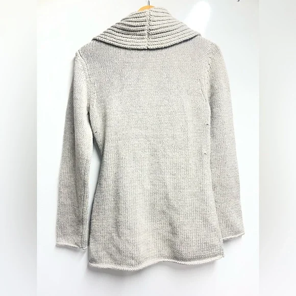 NEW Soft Surroundings Shawl Collar Cardigan size small wool cashmere blend women - Picture 8 of 9